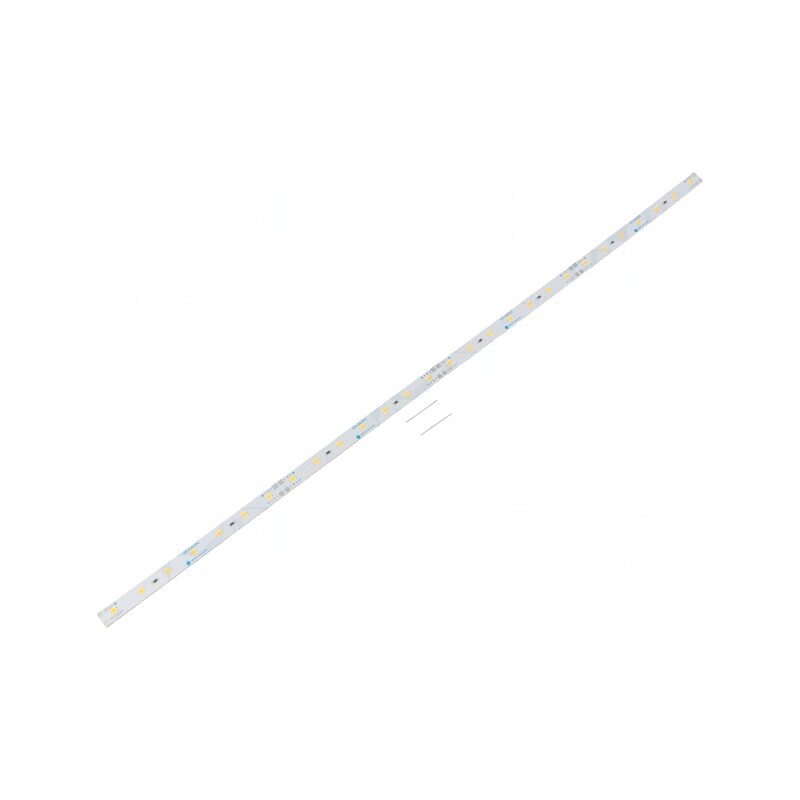 Bandă LED 24V Alb Cald 480mm 10mm CRI 80 120° 2835 | Electronic-mag.ro | Componente Electronice