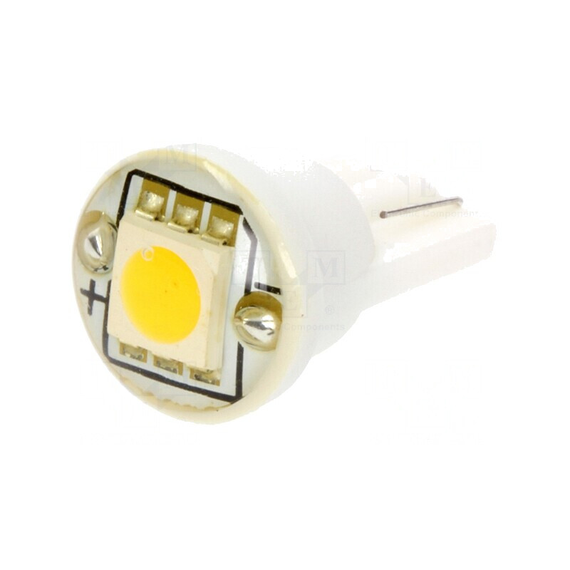 Lampă LED T10 W5W Alb Cald 12V 18lm 0.24W | Electronic-mag.ro | Componente Electronice Lampă LED T10 W5W Alb Cald 12V 18lm 0.24W | Electronic-mag.ro | Componente Electronice