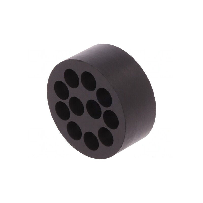 Insert Presetupă 8mm M50 IP54 Cauciuc NBR 11 Orificii | Electronic-mag.ro | Componente Electronice