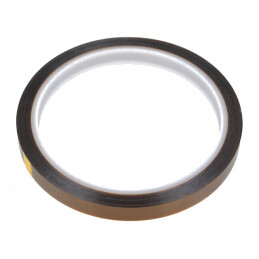 Bandă pentru temperaturi ridicate 0,07mm 50% ambră 230°C | Electronic-mag.ro | Componente Electronice