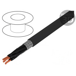 Cablu ÖLFLEX CLASSIC 115 CY BK 5x1mm2 PVC Negru 300/500V | Electronic-mag.ro | Componente Electronice
