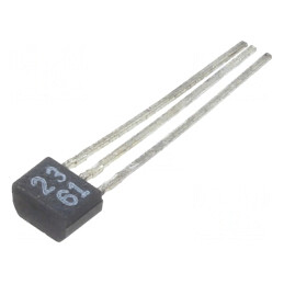 Tranzistor NPN Bipolar 50V 0.5A TO92