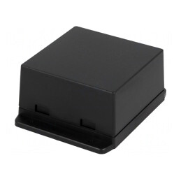 Carcasă Universală ABS Neagră 80,6x80x43,5mm | Electronic-mag.ro | Componente Electronice
