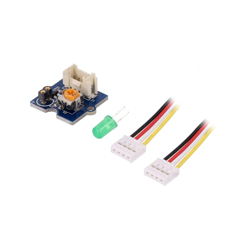 Modul LED Verde 5mm Grove Interface | Electronic-mag.ro | Componente Electronice Modul LED Verde 5mm Grove Interface | Electronic-mag.ro | Componente Electronice