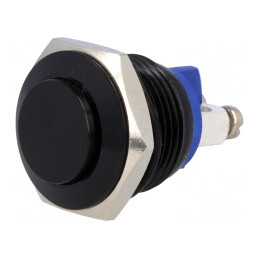 Comutator Anti-Vandalism IP65 2A 36V DC Ø16mm | Electronic-mag.ro | Componente Electronice