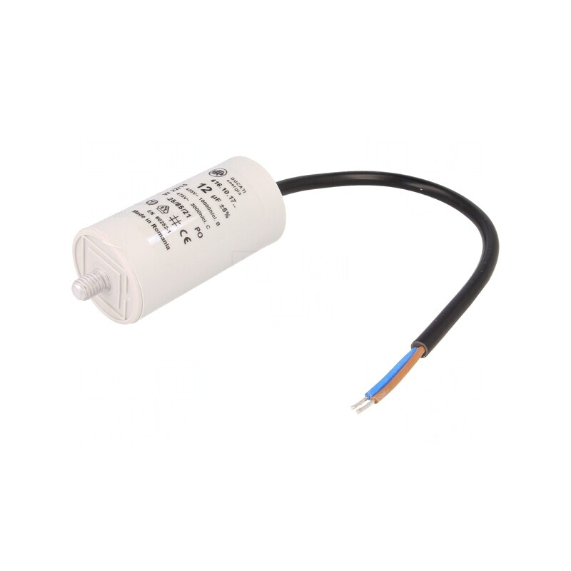 Condensator pentru Motoare 12uF 425VAC | Electronic-mag.ro | Componente Electronice