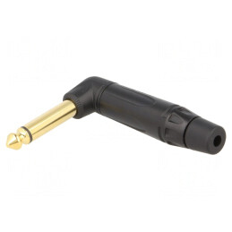 Adaptor Jack 6.3mm Tată Mono 90° | Electronic-mag.ro | Componente Electronice