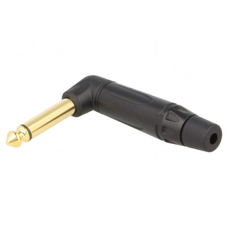 Adaptor Jack 6.3mm Tată Mono 90° | Electronic-mag.ro | Componente Electronice