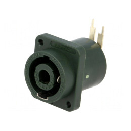 Soclu Jack 6,3mm Mono SpeakON THT | Electronic-mag.ro | Componente Electronice
