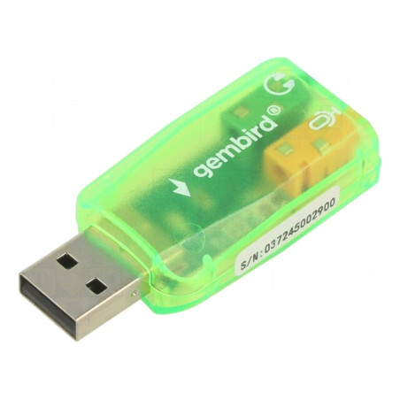 Card Audio PnP Verde pentru PC | Electronic-mag.ro | Componente Electronice