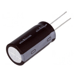Condensator electrolitic THT 100uF 450V 16x35.5mm | Electronic-mag.ro | Componente Electronice