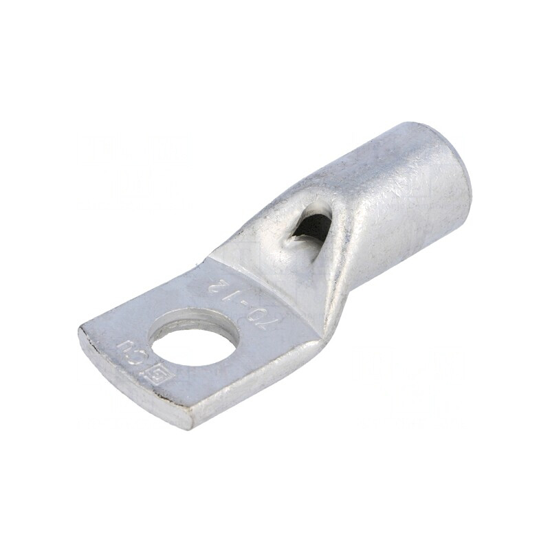 Vârf Inelar Tubular M12 Crimpat pe Cablul Cositorit 70mm2 | Electronic-mag.ro | Componente Electronice Vârf Inelar Tubular M12 Crimpat pe Cablul Cositorit 70mm2 | Electronic-mag.ro | Componente Electronice