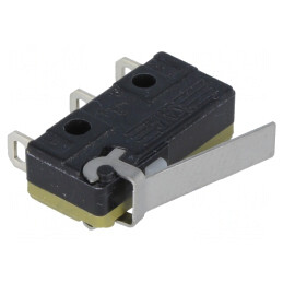 Microîntrerupător SPDT 5A/250VAC cu Manetă | Electronic-mag.ro | Componente Electronice