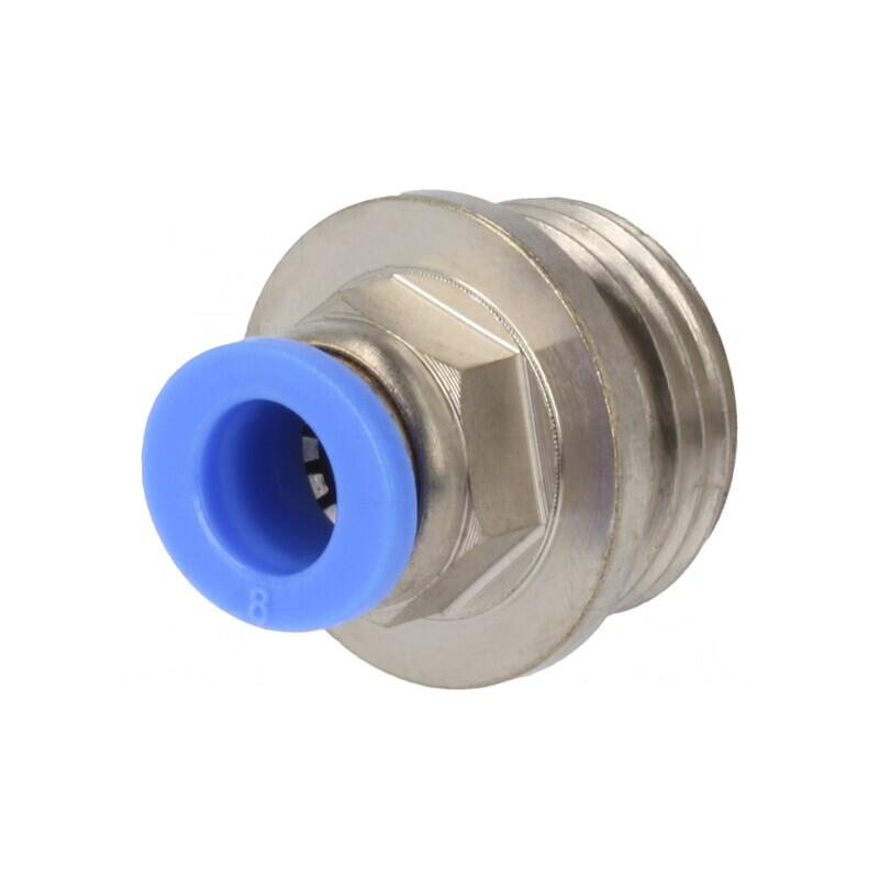 Racord push-in simplu alamă nichelată BLUELINE | Electronic-mag.ro | Componente Electronice Racord push-in simplu alamă nichelată BLUELINE | Electronic-mag.ro | Componente Electronice