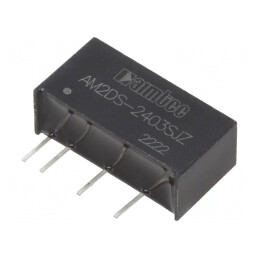 Convertor DC/DC 2W 24V la 3.3V 400mA | Electronic-mag.ro | Componente Electronice