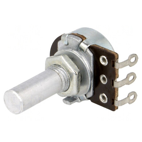 Potentiometru axial 47kΩ 100mW 6mm mono | Electronic-mag.ro | Componente Electronice
