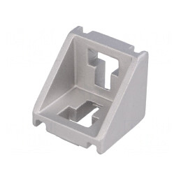 Colțar pentru Profile - 10mm x 43mm x 45mm x 45mm | Electronic-mag.ro | Componente Electronice
