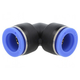 Racord Push-in Unghi Alamă Nichelată 0-15 bar | Electronic-mag.ro | Componente Electronice