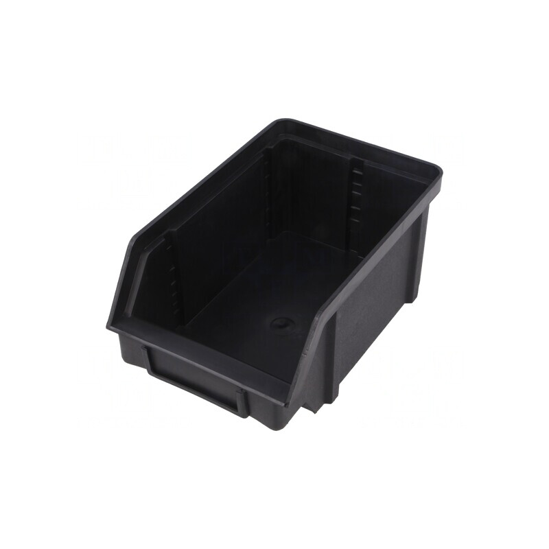 Cuvă ESD Polipropilenă Neagră 101x74x157mm 1kΩ | Electronic-mag.ro | Componente Electronice Cuvă ESD Polipropilenă Neagră 101x74x157mm 1kΩ | Electronic-mag.ro | Componente Electronice