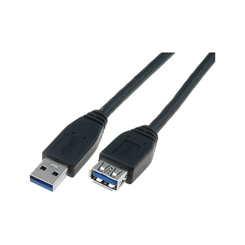 Cablu USB 3.0 A-B 1.8m Negru | Electronic-mag.ro | Componente Electronice