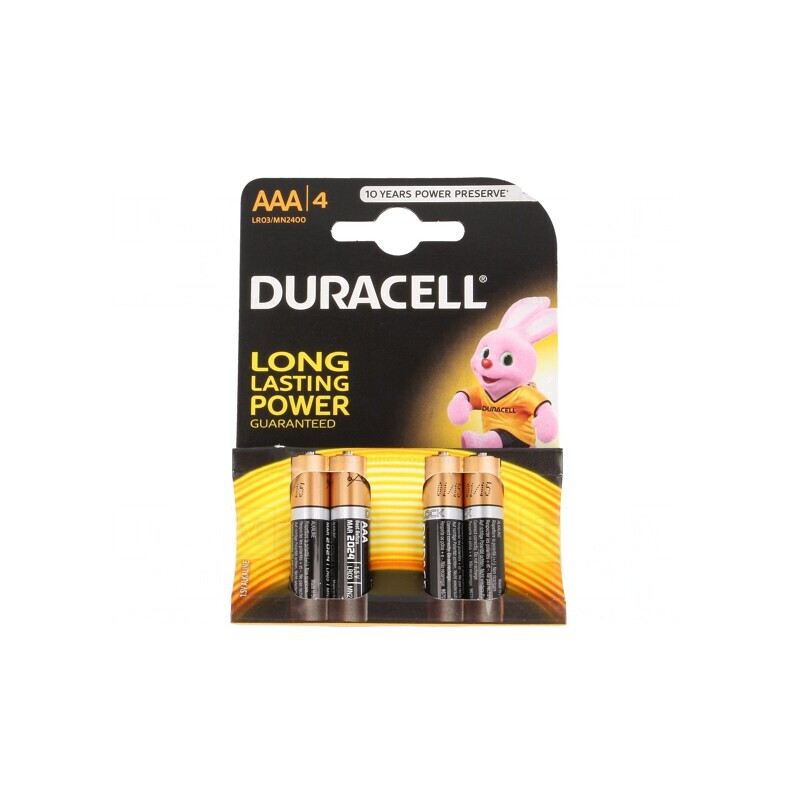 Baterii Alcaline AAA 1.5V Nereîncărcabile 4buc BASIC | Electronic-mag.ro | Componente Electronice