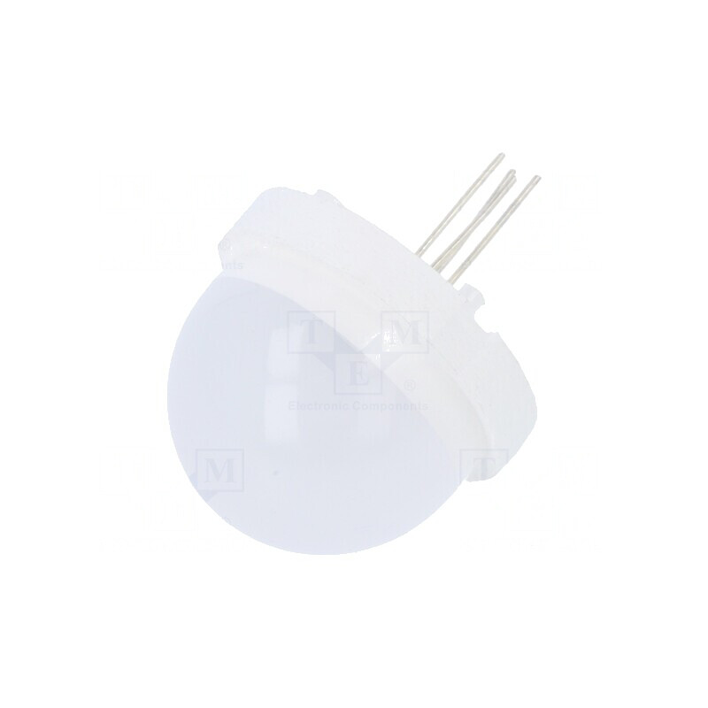LED Tricolor 20mm 120° Convex | Electronic-mag.ro | Componente Electronice