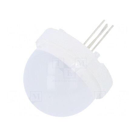 LED Tricolor 20mm 120° Convex | Electronic-mag.ro | Componente Electronice