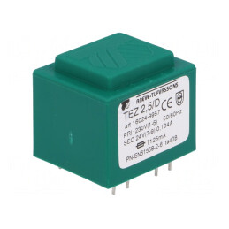 Transformator încapsulat 2,5VA 230V 24V PCB | Electronic-mag.ro | Componente Electronice
