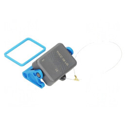 Capac protecţie T-TYPE/C 44.27 cu clichet | Electronic-mag.ro | Componente Electronice