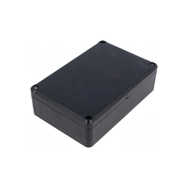Carcasă universală ABS neagră 81.5x120x36 mm | Electronic-mag.ro | Componente Electronice