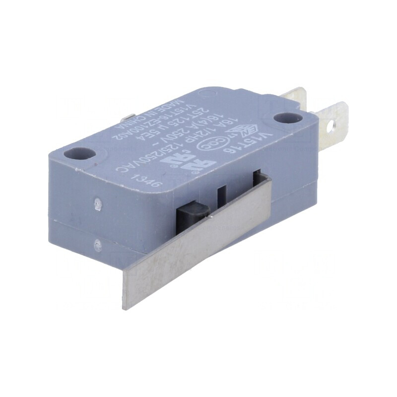 Microîntrerupător cu Manetă 16A 250VAC SPDT IP40 | Electronic-mag.ro | Componente Electronice