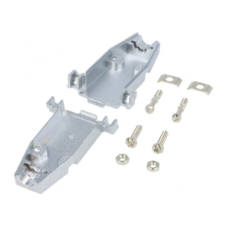 Carcasă pentru conectori D-Sub 9pin și D-Sub HD 15pin | Electronic-mag.ro | Componente Electronice