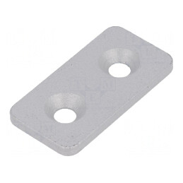 Bară Dreaptă din Oțel 20mm x 40mm pentru Profile | Electronic-mag.ro | Componente Electronice