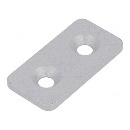 Bară Dreaptă din Oțel 20mm x 40mm pentru Profile | Electronic-mag.ro | Componente Electronice