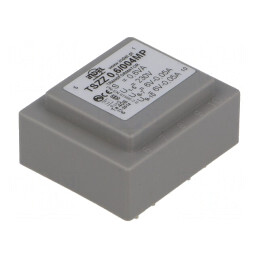 Transformator încapsulat 0,6VA 230V 6V PCB | Electronic-mag.ro | Componente Electronice