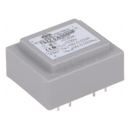 Transformator Încapsulat 0,6VA 230V 9V 33mA PCB | Electronic-mag.ro | Componente Electronice