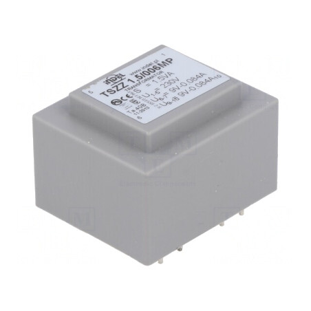 Transformator Încapsulat 1,5VA 230V 9V PCB | Electronic-mag.ro | Componente Electronice