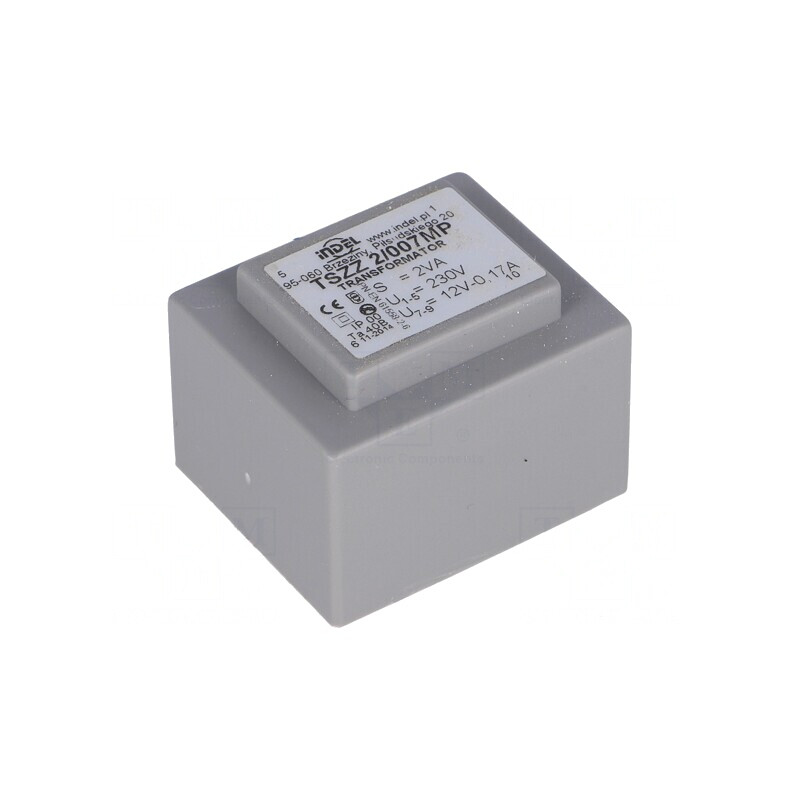 Transformator încapsulat 2VA 230V 12V PCB | Electronic-mag.ro | Componente Electronice