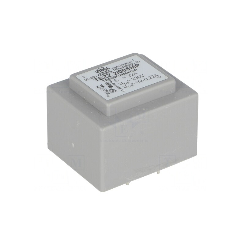 Transformator încapsulat 2VA 230V 9V PCB | Electronic-mag.ro | Componente Electronice