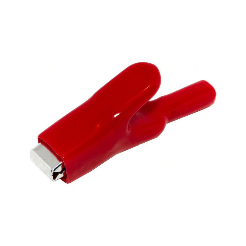 Bornă crocodil roșie 25A 15mm | Electronic-mag.ro | Componente Electronice Bornă crocodil roșie 25A 15mm | Electronic-mag.ro | Componente Electronice