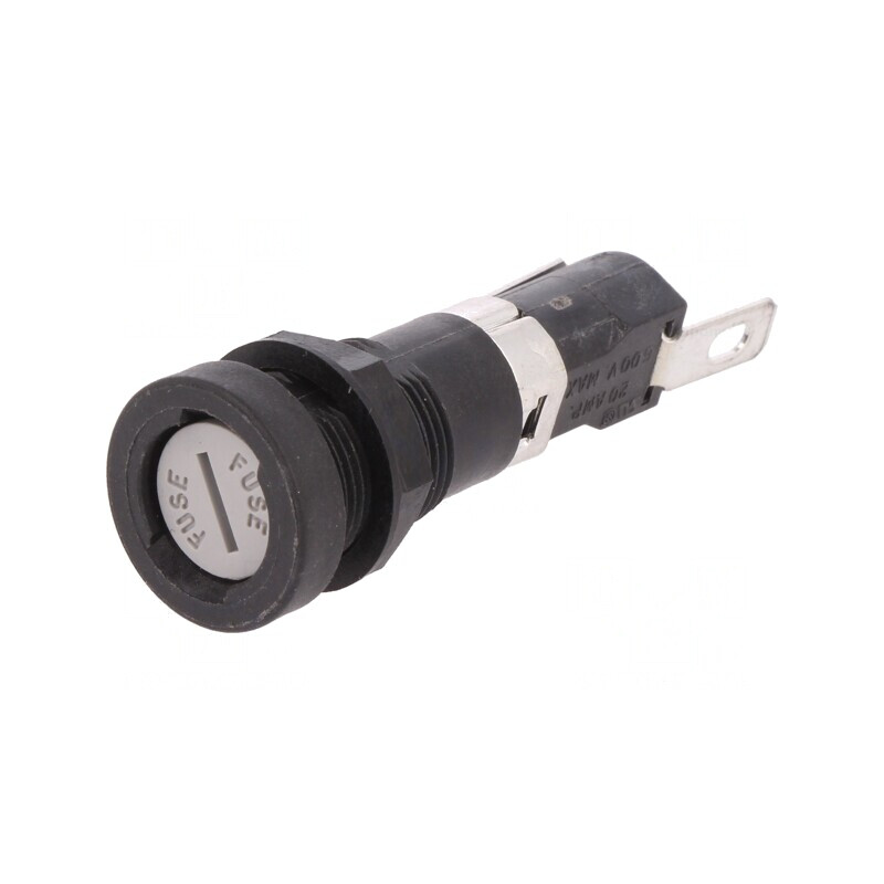 Clema Siguranțe Cilindrice 16A 250V 6.3x32mm Panou | Electronic-mag.ro | Componente Electronice
