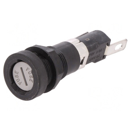 Clema Siguranțe Cilindrice 16A 250V 6.3x32mm Panou | Electronic-mag.ro | Componente Electronice