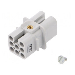 Conector HDC Mamă EPIC 9 PIN 10A | Electronic-mag.ro | Componente Electronice