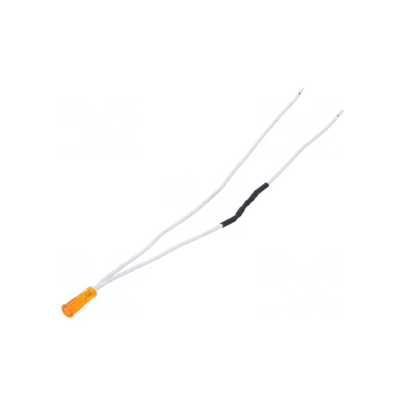 Lumină de Control LED Galbenă 220V 6mm | Electronic-mag.ro | Componente Electronice
