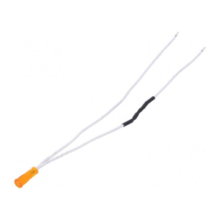 Lumină de Control LED Galbenă 220V 6mm | Electronic-mag.ro | Componente Electronice