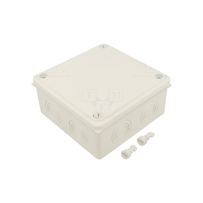 Cutie de conexiuni pentru perete 125x125x50 mm | Electronic-mag.ro | Componente Electronice