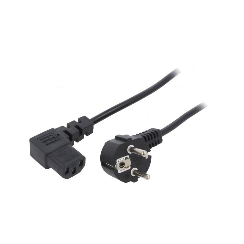 Cablu Electric 3x0.75mm2 PVC 1.8m Negru 10A 250V | Electronic-mag.ro | Componente Electronice Cablu Electric 3x0.75mm2 PVC 1.8m Negru 10A 250V | Electronic-mag.ro | Componente Electronice