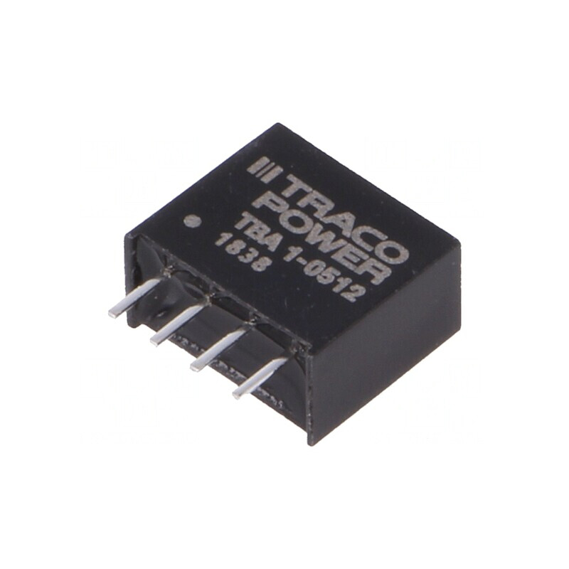 Convertor DC/DC 1W 5V la 12V 80mA SIP4 | Electronic-mag.ro | Componente Electronice