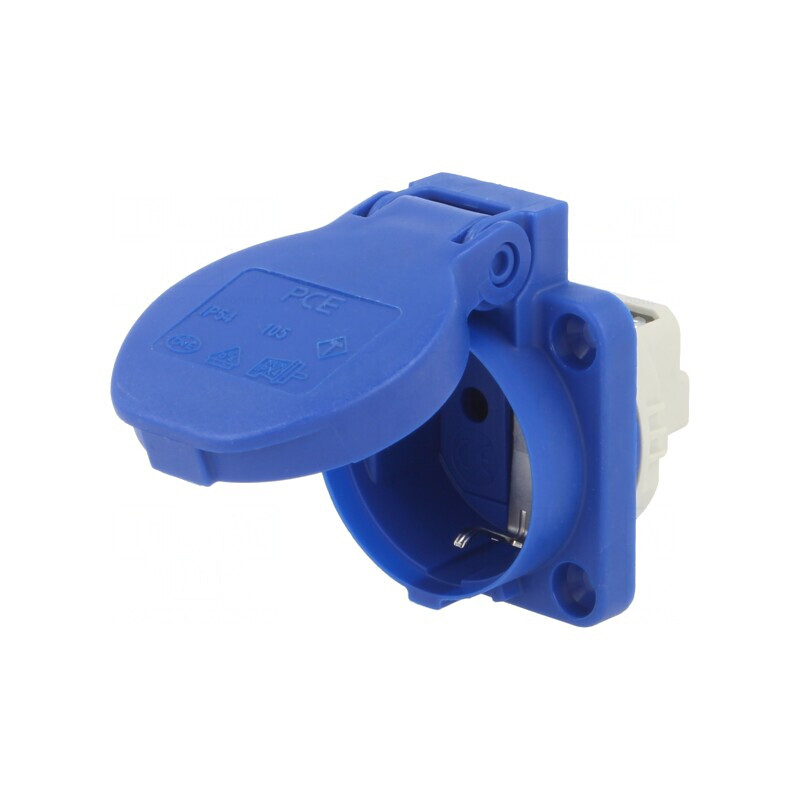 Conector Alimentare AC 2P PE 250V 16A Albastru | Electronic-mag.ro | Componente Electronice Conector Alimentare AC 2P PE 250V 16A Albastru | Electronic-mag.ro | Componente Electronice