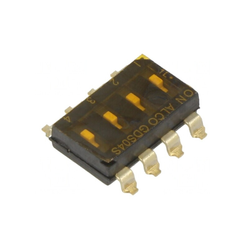 Comutator DIP-SWITCH ON-OFF 2 Poz 24VDC SMT | Electronic-mag.ro | Componente Electronice